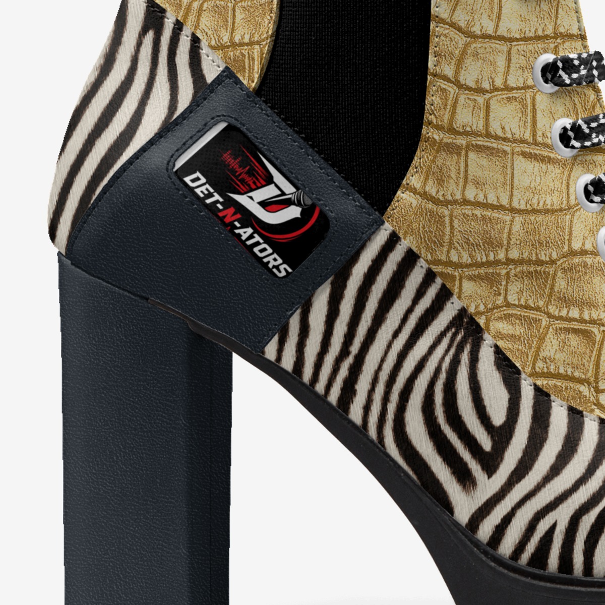Loverlushuble Laced Designer Boot — official AliveShoes product image